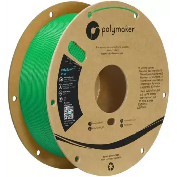 Polymaker PolySonic PLA High Speed 1,75mm vihreä 1kg 3D-tulostin-filamentti PA12010