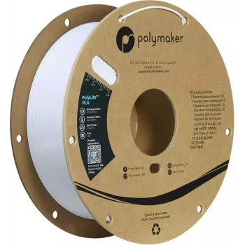Polymaker PA02096 PLA filamentti 1,75 mm 1 kg Cool White High Stiffness