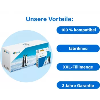 G&G XXL-värikasetti yhteensopiva Kyocera TK-130 kanssa (20363)