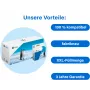 G&G XXL-värikasetti yhteensopiva Kyocera TK-130 kanssa (20363)