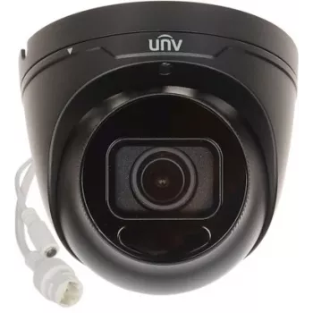 Ilkivaltasuojattu IP-kamera MOTOZOOM, 4MP, PoE, IP67, IK10, musta