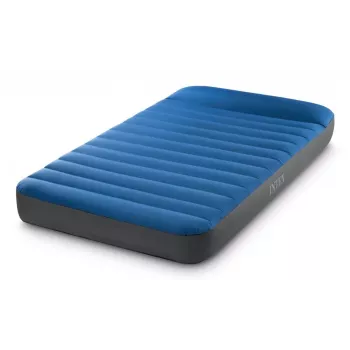 Intex TruAire Dura-Beam 64011 Twin retkeilymakuualusta sininen harmaa enintään 136 kg