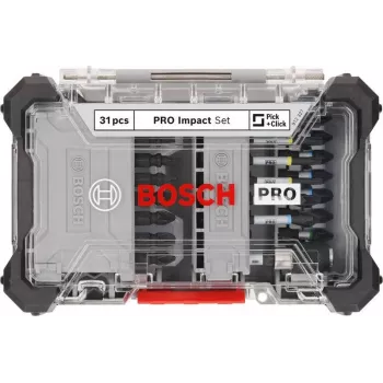 Bosch PRO Impact Control 31-osainen ruuvauskärkisarja PH PZ T TH H 25 mm 2608521U71