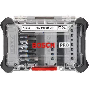 Bosch 2608521U79 34-osainen pora- ja ruuvauskärkisarja magneettisella yleispitimellä, X-Line-laukku