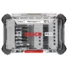 Bosch 2608521U79 34-osainen pora- ja ruuvauskärkisarja magneettisella yleispitimellä, X-Line-laukku