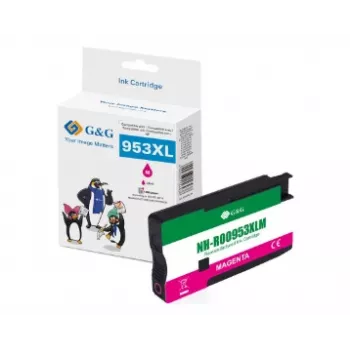 G&G yhteensopiva HP 953XL magenta suuri sivumäärä mustepatruuna (14741)