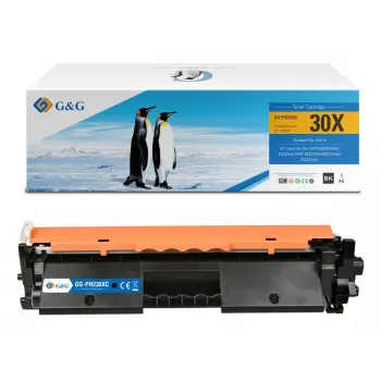 G&G XL värikasetti korvaava HP 30X/CF230X alkuperäisellä sirulla (15306)