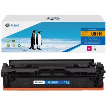 G&G XL värikasetti yhteensopiva Canon 067H magenta (21619)