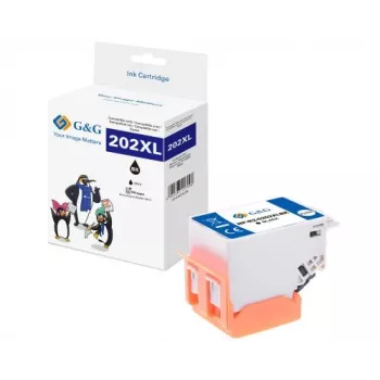 G&G XL muste kasetti yhteensopiva Epson 202XL musta (15175)