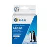 G&G yhteensopiva Brother LC422BK musta muste kasetti (550 sivua) - 20580