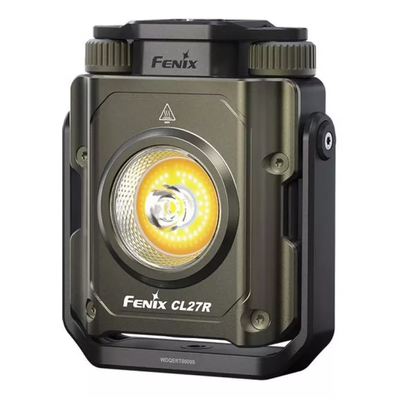 Fenix CL27R ladattava työvalaisin vihreällä LED-valolla, musta