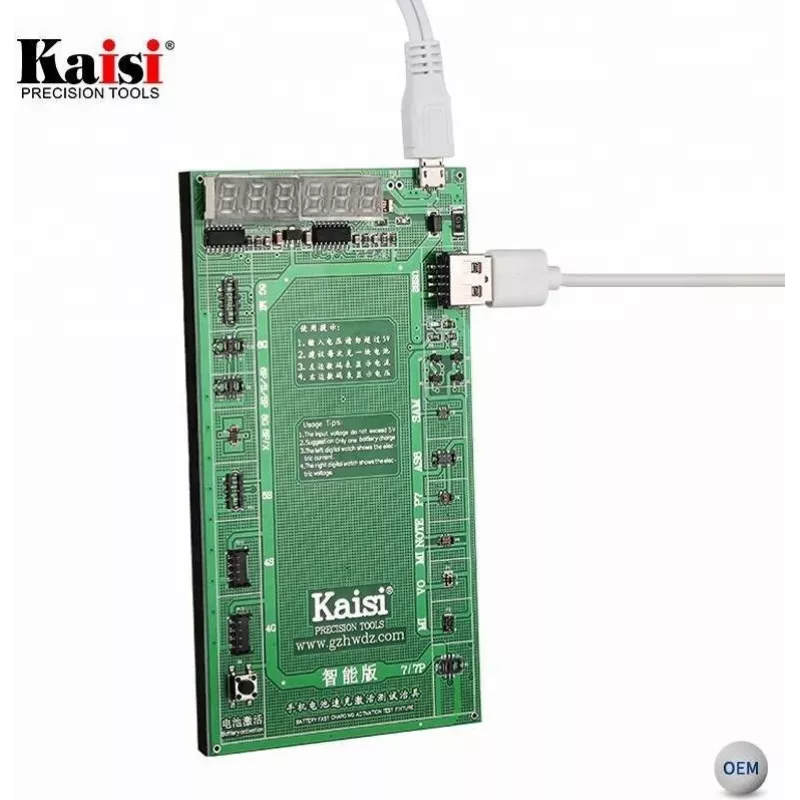 KAISI K-9201 ulkoinen akkulaturi Apple iPhone 4/4S/5/5S/5C