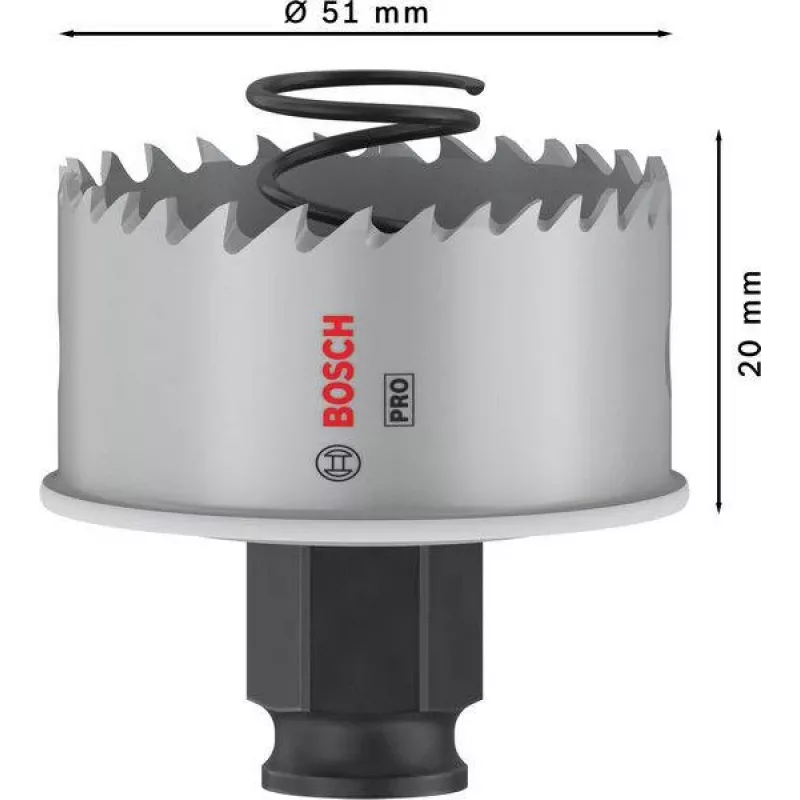 Bosch Progressor puulle ja metallille 51 mm koboltti-reikäsaha 2608594455
