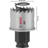 Bosch Accessories 2608594447 Progressor for Wood and Metal reikäsaha 32 mm koboltti bi-metalli