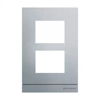 Busch-Jaeger 41392CF-A-03 audio-etulevy 1/2 moduuli alpinvalkoinen 2TMA200160A0032
