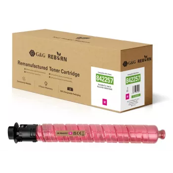 G&G yhteensopiva magenta värikasetti Ricoh 842257:lle (GR-R842257, 19 000 sivua)