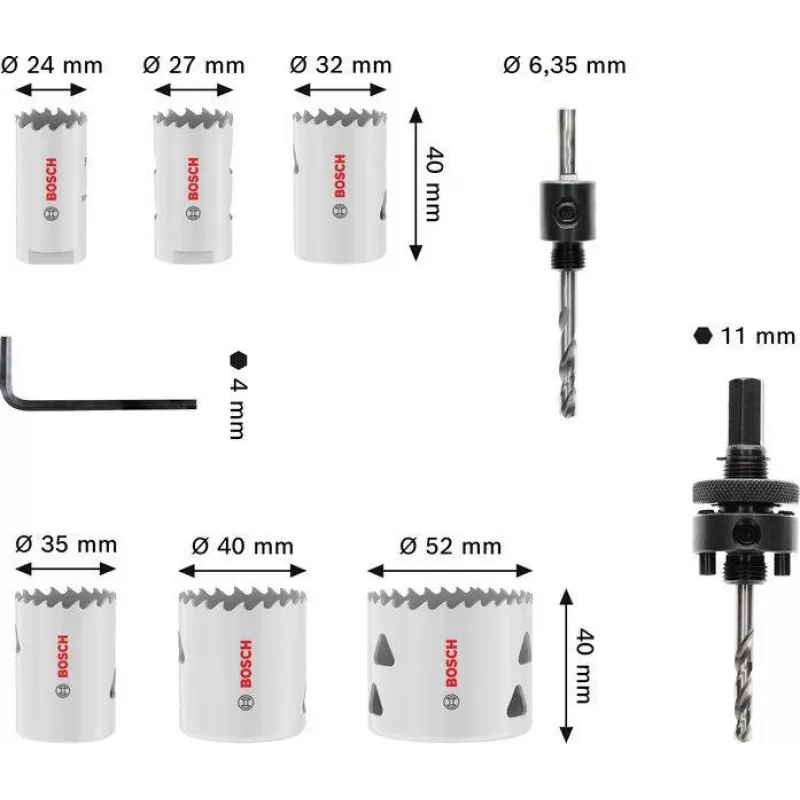 Bosch 2608594614 reiänsahasarja