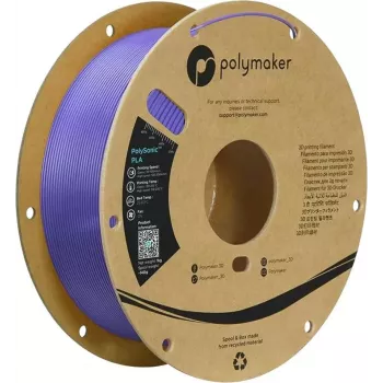 Polymaker PolySonic PLA High Speed 1,75 mm violetti 1 kg 3D-tulostinfilamentti PA12008