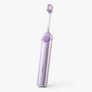 RANVOO PQ5 Pure Sonic sähköhammasharja, violetti, 5 tilaa, 4 harjaspäätä, USB-lataus