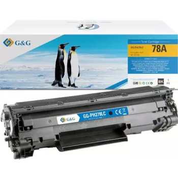 G&G XL-värikasetti yhteensopiva HP 78A / Canon 726 kanssa (14178)