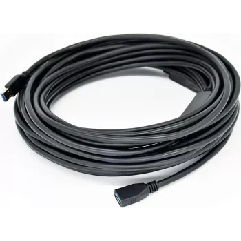 Kramer CA-USB3/AAE-15 USB 3.0 aktiivinen jatkokaapeli, 4,6 m, musta 96-0216015