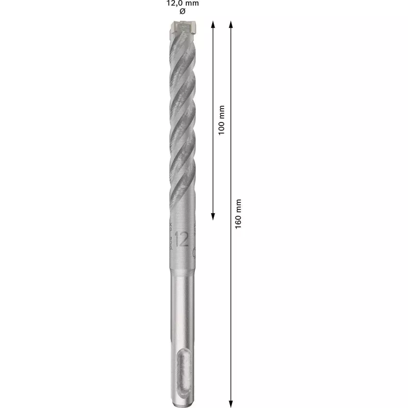 BOSCH 2608833905 PRO SDS Plus-5X -vasaraporanterä 12x100x160 mm