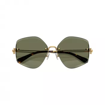 Tory Burch TY6111-334371 naisten aurinkolasit, tummanruskea Havana-kehys, ruskeat liukuvärilinssit, 56/16/140 mm