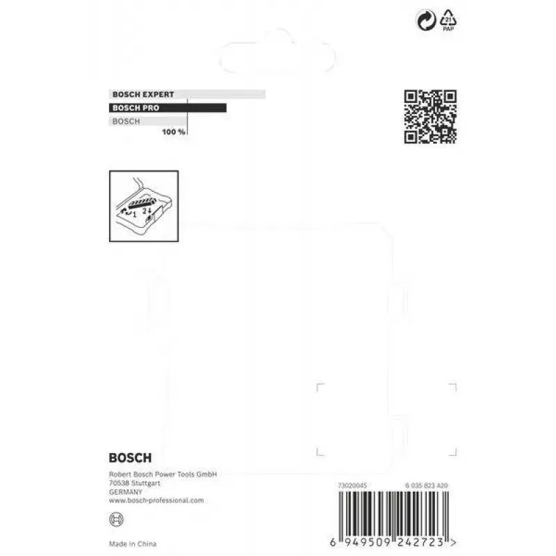 Bosch Accessories 2608522565 Pick and Click -säilytyslaatikko M, uudelleensuljettava, musta/punainen