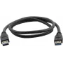 Kramer C-USB3/AA-3 USB 3.0 -kaapeli, Type-A uros Type-A urokseen, 0,9 m, sininen 96-0230003