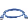 Kramer C-USB3/AA-3 USB 3.0 -kaapeli, Type-A uros Type-A urokseen, 0,9 m, sininen 96-0230003