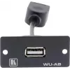 Kramer WU-AB modulaarinen Snap-In -moduuli USB Type A naaras naaraseen musta 85-0118399