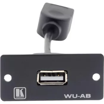 Kramer WU-AB modulaarinen Snap-In -moduuli USB Type A naaras naaraseen musta 85-0118399