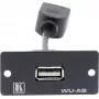 Kramer WU-AB modulaarinen Snap-In -moduuli USB Type A naaras naaraseen musta 85-0118399