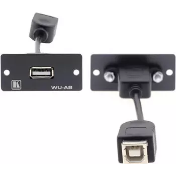 Kramer WU-AB modulaarinen Snap-In -moduuli USB Type A naaras naaraseen musta 85-0118399