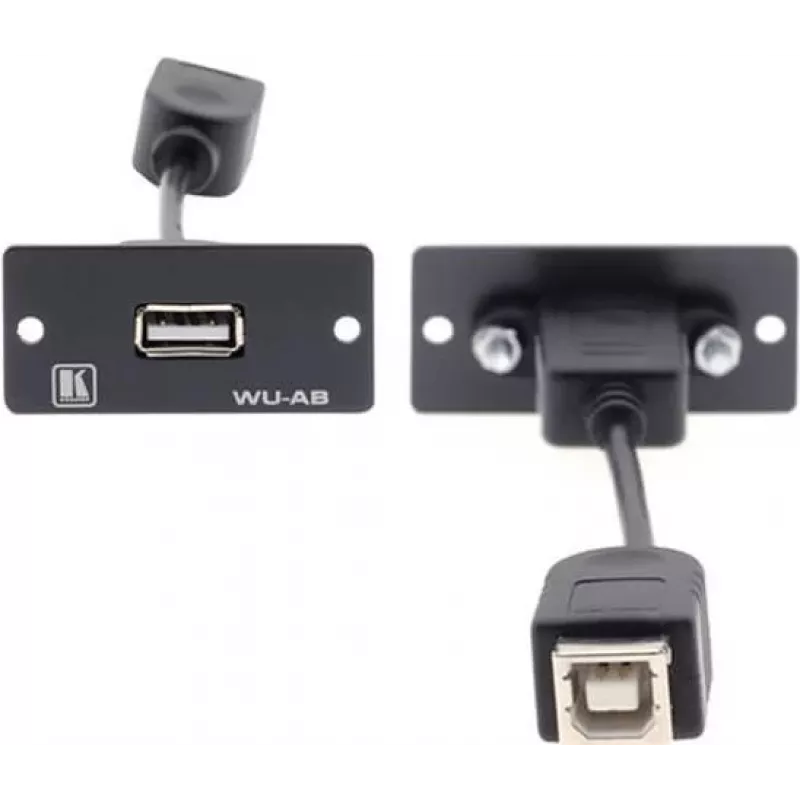 Kramer WU-AB modulaarinen Snap-In -moduuli USB Type A naaras naaraseen musta 85-0118399