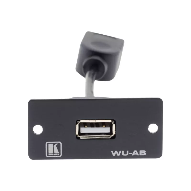 Kramer WU-AB modulaarinen Snap-In -moduuli USB Type A naaras naaraseen musta 85-0118399