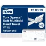 TORK Xpress H2 Advanced Multifold käsipyyhkeet, 2-kerroksinen, valkoinen, 2850 arkkia (120399)