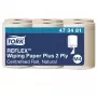 Tork Reflex Advanced M4 Centrefeed puhdistuspaperirullat, 2-kerroksinen, luonnonvalkoinen, 429 arkkia, 6 rullaa 473481