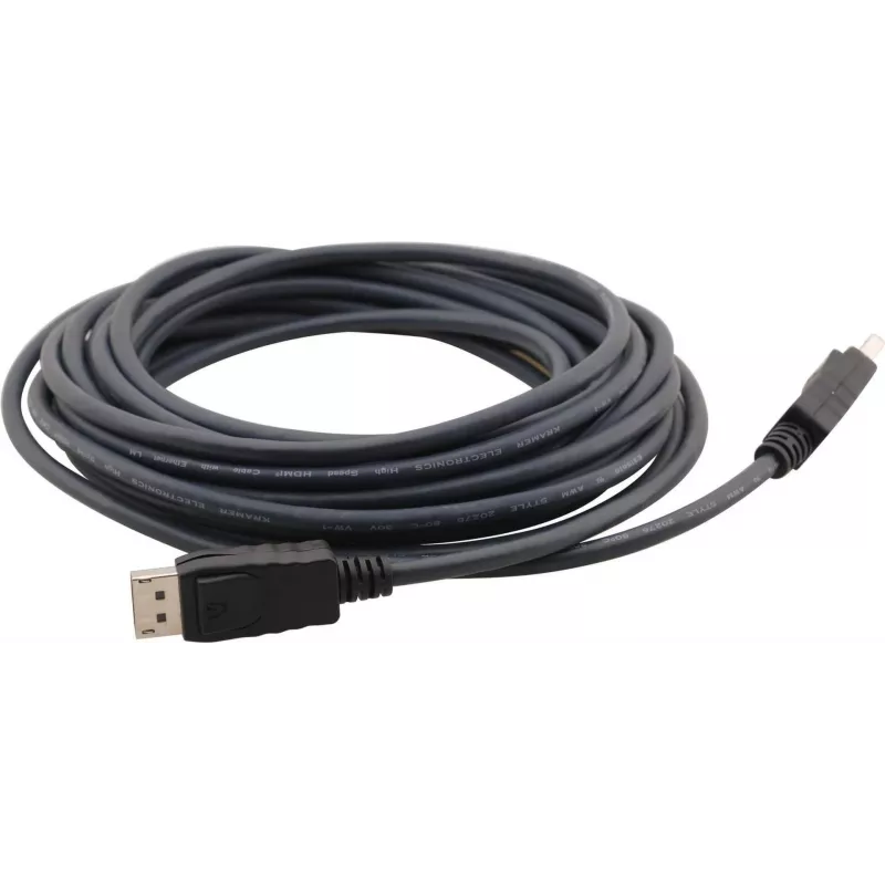 Kramer C-MDPM/MDPM DisplayPort kaapeli liitin-liitin 4,6m musta 97-1717015