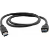 Kramer Electronics USB-A liitin USB-A liitäntään 3.0 jatkokaapeli 3m musta (96-02310010)