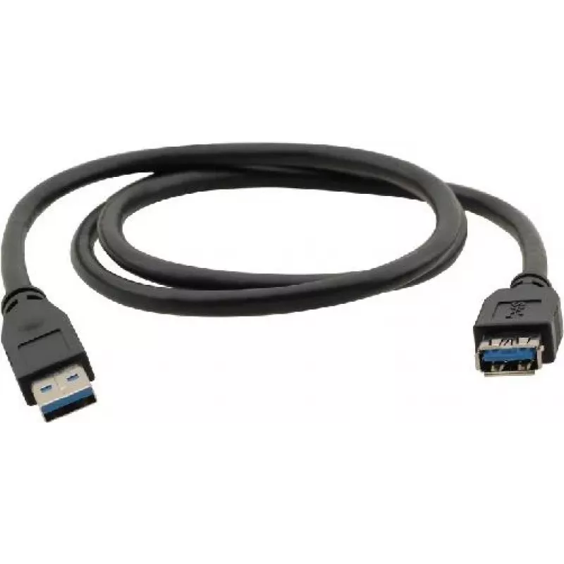 Kramer Electronics USB-A liitin USB-A liitäntään 3.0 jatkokaapeli 3m musta (96-02310010)