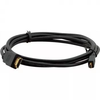 Kramer C-HM/HM/A-D-10 High-Speed HDMI-kaapeli Ethernetillä, Micro HDMI - HDMI, 3 m, 4K@60Hz, musta 97-01116010