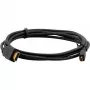 Kramer C-HM/HM/A-D-10 High-Speed HDMI-kaapeli Ethernetillä, Micro HDMI - HDMI, 3 m, 4K@60Hz, musta 97-01116010