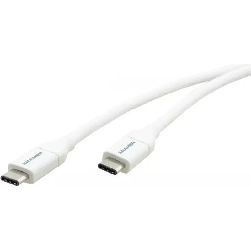 Kramer C-USB31/CC-3 USB-C - USB-C -kaapeli 0,9m musta 10Gbps 60W PD 96-02357003