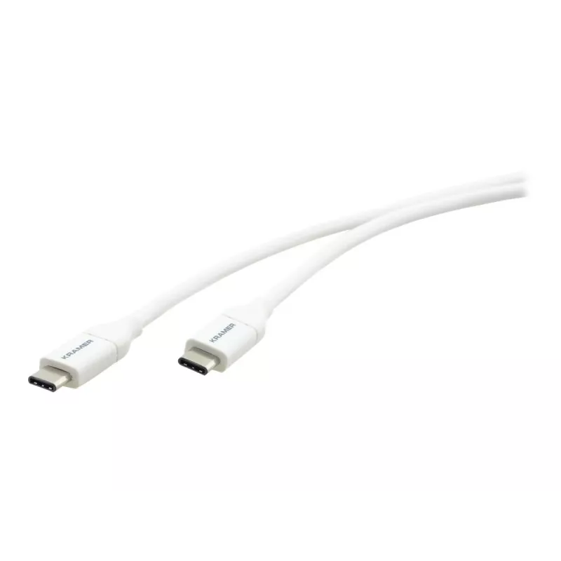 Kramer C-USB31/CC-3 USB-C - USB-C -kaapeli 0,9m musta 10Gbps 60W PD 96-02357003