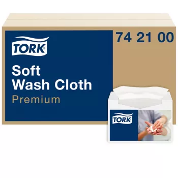Tork Premium Soft pesulappu 1-kerros valkoinen, 1080 kpl (742100)