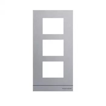 BUSCH-JAEGER 41393CF-S-03 etulevy Audio 1/3, ruostumaton teräs 2TMA130160X0062