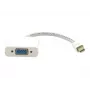 Kramer ADC-MDP/GF Mini DisplayPort -VGA-adapteri, 15 cm, valkoinen 99-92200003