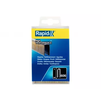Rapid kapeat niitit tyyppi 606, 30 mm, sinkitty teräslanka, hartsipinnoitettu, 1 kpl:n pakkaus 40303096