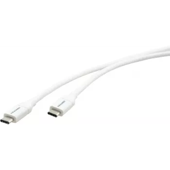 Kramer C-USB/CB-10 USB 2.0 -kaapeli, USB-C - USB-B, 3 m, valkoinen 96-02357110